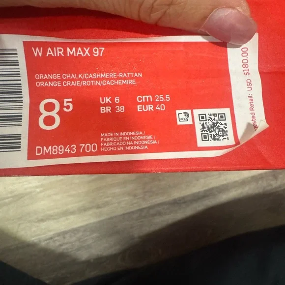 Nike W Air Max 97 - Orange Chalk - Picture 3 of 6